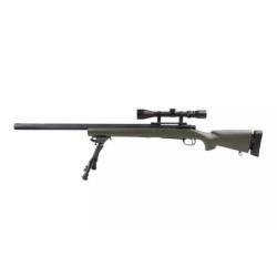 SW-04J Army sniper rifle replica (with scope and bipod) - olive