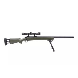 SW-04J Army sniper rifle replica (with scope and bipod) - olive