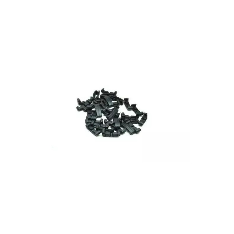 60 x 22mm RIS rail clips – BK