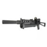 PP-19 Bizon-2 sub-machinegun replica with sound suppressor and red-dot sight