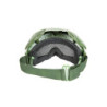 Tactical goggles with hood - Olv