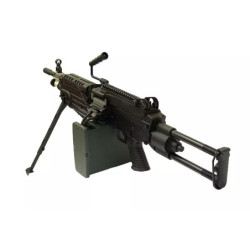 H.M.G. PARA Machinegun replica - black