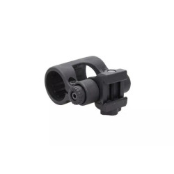 Adjustable 22mm RIS rail flashlight mount