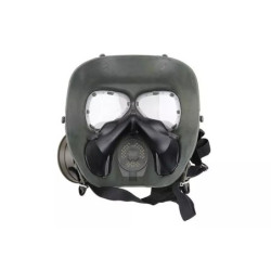 Sweat prevent mist fan mask - olive drab