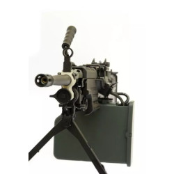 H.M.G. MK2 machine gun replica - black