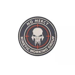 Patch 3D - NO MERCY - KINETIC WORKING GROUP  - Black