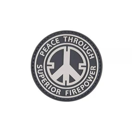 3D Patch - Peace Through Superior Firepower