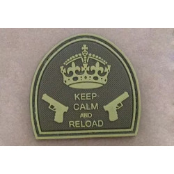 Patch - Keep Calm And Reload - Tan