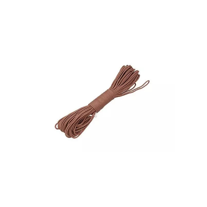 Paracord type nylon cord 30m - BROWN