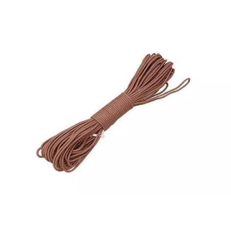 Paracord type nylon cord 30m - BROWN