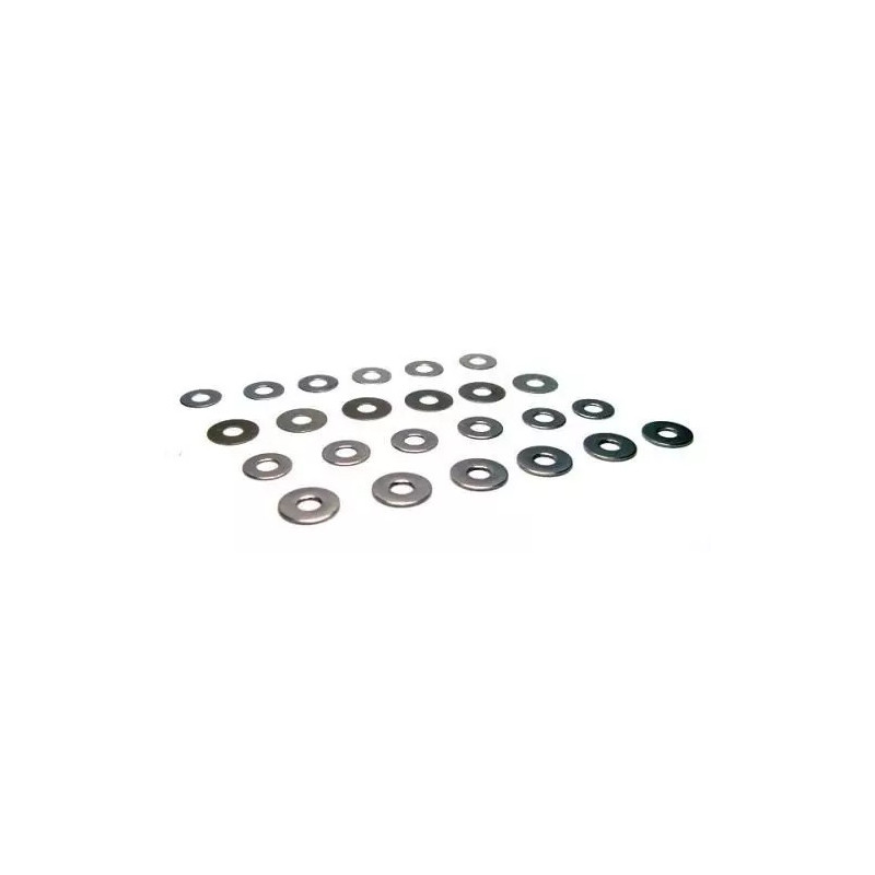 Thread-wheel spacer set