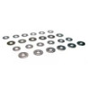 Thread-wheel spacer set