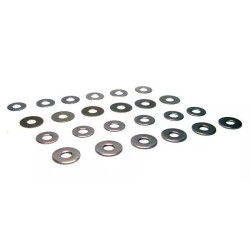 Thread-wheel spacer set