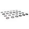 Thread-wheel spacer set