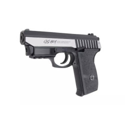 GS-801 pistol replica with laser target marker