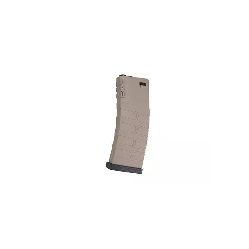 120rd mid-cap magazine for M4/M16 type replicas - tan / black