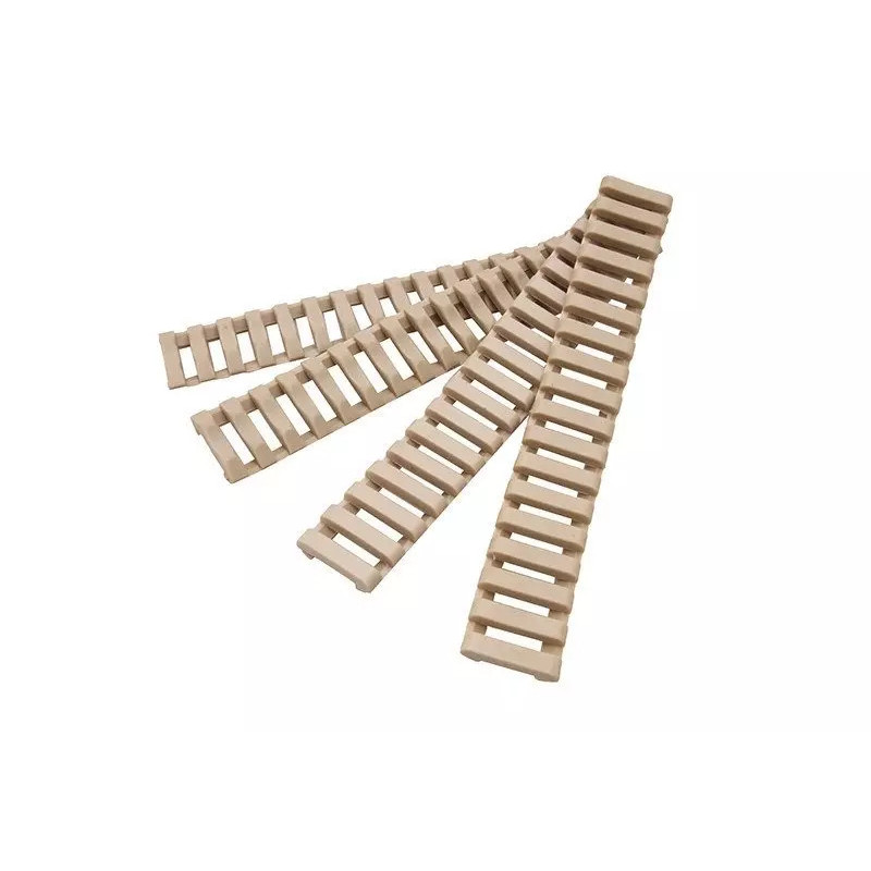 Set of RIS rail covering panels - tan