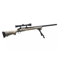 SW-04 sniper rifle replica (with scope and bipod) - jungle camo