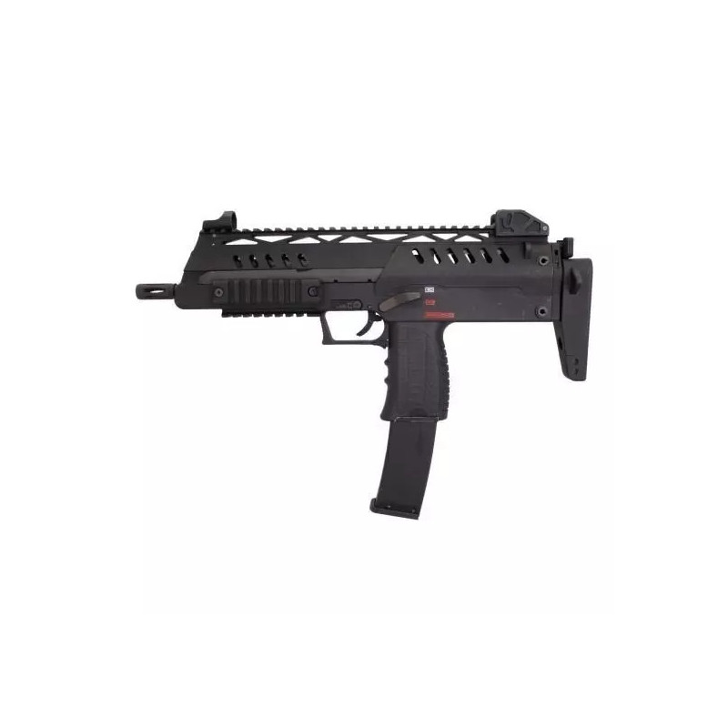 SMG8 sub machinegun replica - black