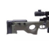 4402D  sniper rifle replica (with scope and bipod) - olive