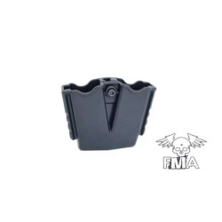 Double Polymer Magazine Pouch For XDM - BLACK type replicas