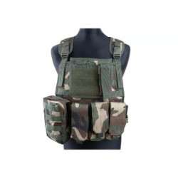 MBSS Plate Carrier type Tactical Vest –US Woodland