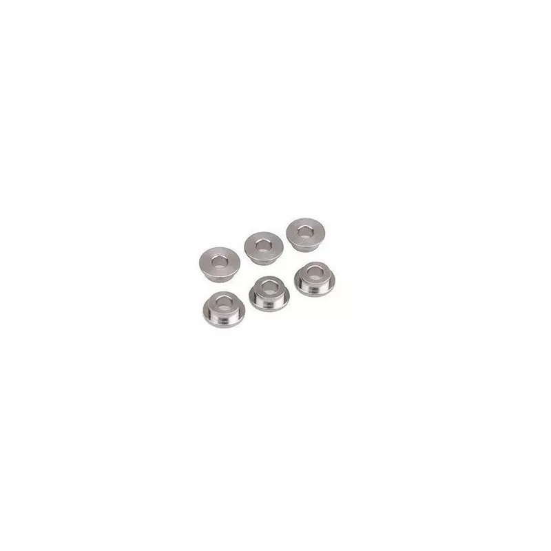 Set of 6mm Steel Plain Bearings