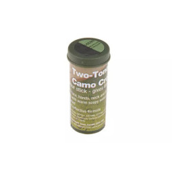 Bushcraft camouflage paint 30g - green/black