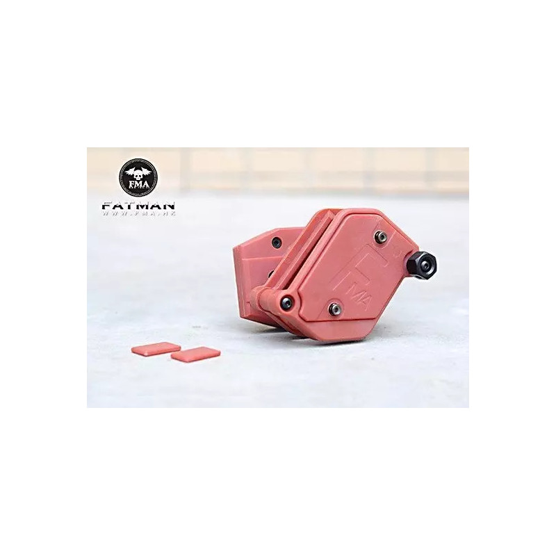 Multi-Angle Speed Pistol Magazine Pouch - red