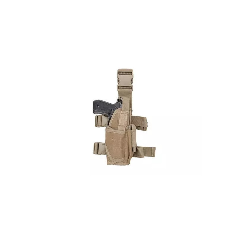 Leg Holster with a Magazine Pouch