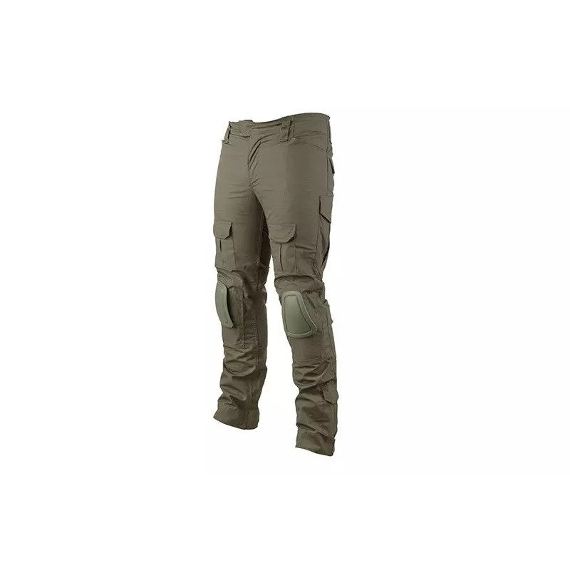 Combat Uniform Pants with knee pads - olive