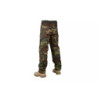 Combat Uniform Pants with knee pads - woodland