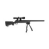 SW-10 Sniper Rifle Replica (with scope and bipod) - black