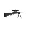 SW-10 Sniper Rifle Replica (with scope and bipod) - black