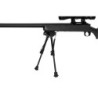 SW-10 Sniper Rifle Replica (with scope and bipod) - black