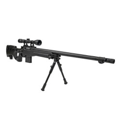 MB4403D sniper rifle replica - with scope and bipod