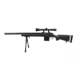 MB4404D sniper rifle replica - with scope and bipod