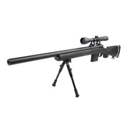 MB4404D sniper rifle replica - with scope and bipod