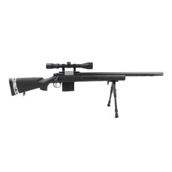 MB4404D sniper rifle replica - with scope and bipod