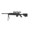 MB4406D sniper rifle replica with scope and bipod