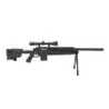 MB4406D sniper rifle replica with scope and bipod