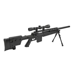 MB4406D sniper rifle replica with scope and bipod