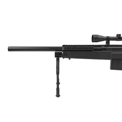 MB4406D sniper rifle replica with scope and bipod