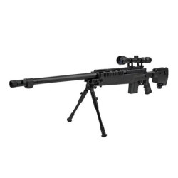 MB4407D sniper rifle replica - with scope and bipod