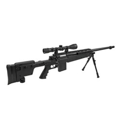 MB4407D sniper rifle replica - with scope and bipod