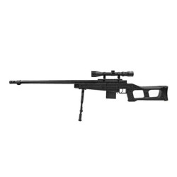 MB4409D sniper rifle replica - with scope and bipod