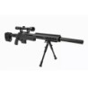 MB4410D sniper rifle replica - with scope and bipod