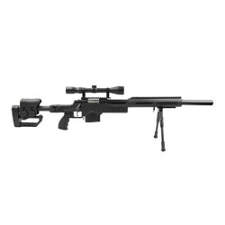 MB4410D sniper rifle replica - with scope and bipod