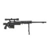 MB4411D sniper rifle replica with scope and bipod - black