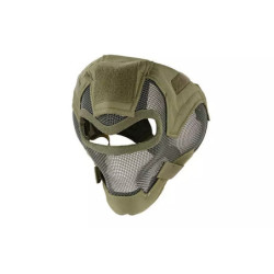 V7 Steel Full Face Mask - olive